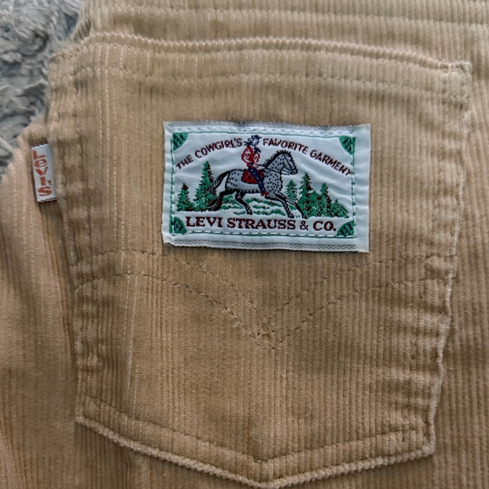 Vintage Girls Levi’s Cords size 8